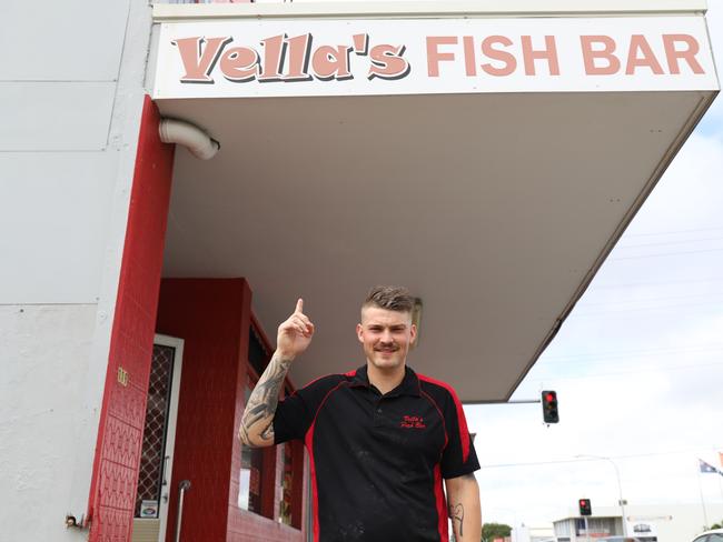 Vella’s on Sydney owner Jay Ashford said his businesses had already endured multiple prices hikes, with one as recent last Friday. Picture: Ashley Pillhofer