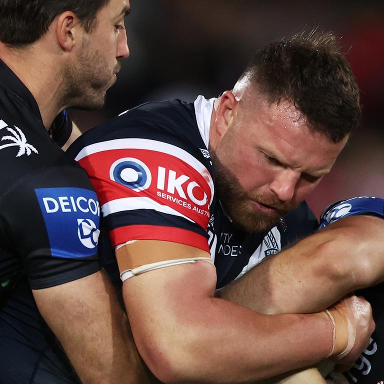 Nathan Brown is keen to expend his stay at the Roosters. Picture: Getty Images