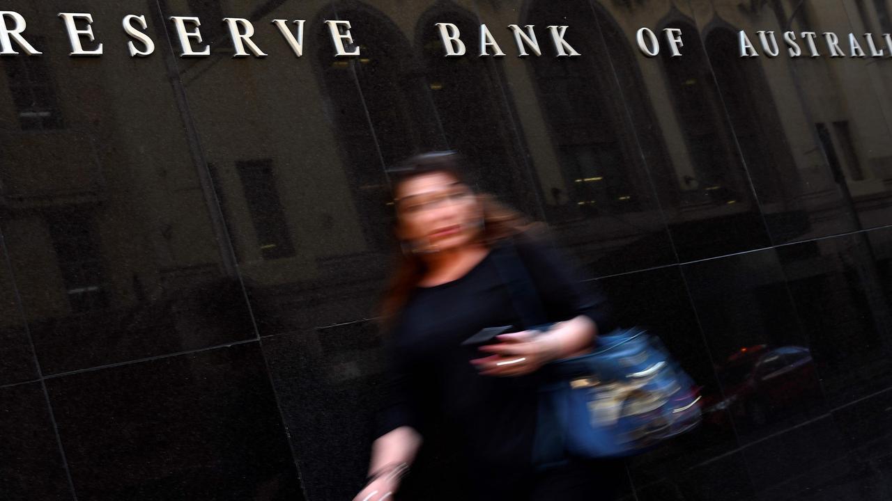 The Reserve Bank cut the interest rate to a record low 0.10 per cent. Picture: Saeed Khan/AFP