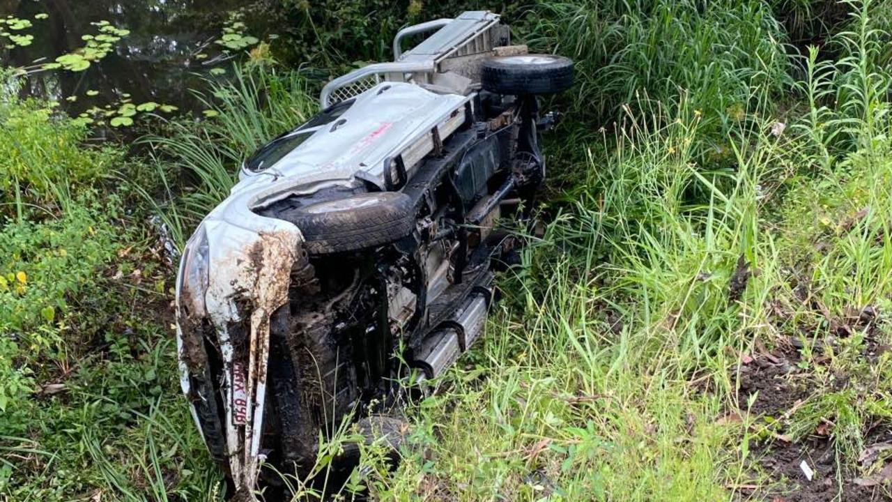 Truck and cars crash at Steve Irwin Way The Courier Mail