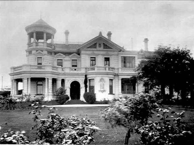 Hadleigh Hall, also known as Gotha, stood at 24 Kensington Rd in South Yarra. Picture: Stonnington History Centre.