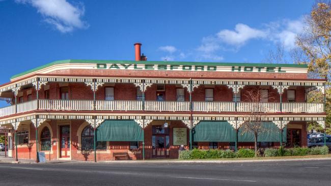 The historic Daylesford Hotel is just one of many country pubs currently on the market.