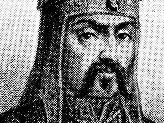 Mongol warlord Genghis Khan.