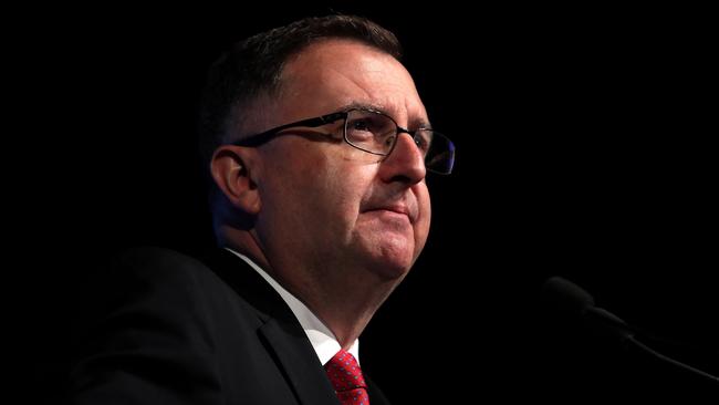 Iron ore chief executive Chris Salisbury, photographed at Hyatt Perth in 2018. Picture: Colin Murty