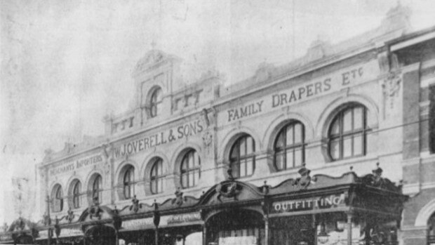 Overells drapery, circa 1901. Picture: State Library of Queensland