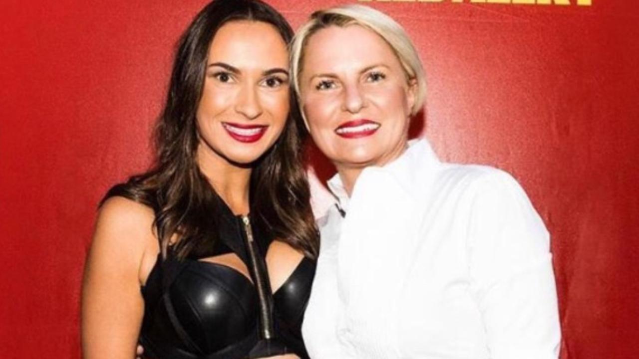 Managing director of Honey Birdette Eloise Monaghan (right) with wife Natalie.