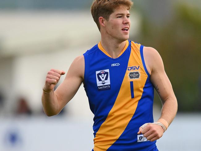 Corey Ellison is a key recruit for Frankston, crossing from Williamstown. Photo: Morgan Hancock/AFL Photos