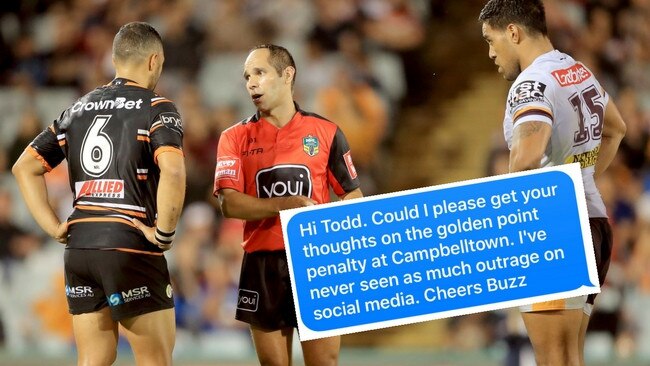 Buzz Rothfield on the NRL's refereeing errors.