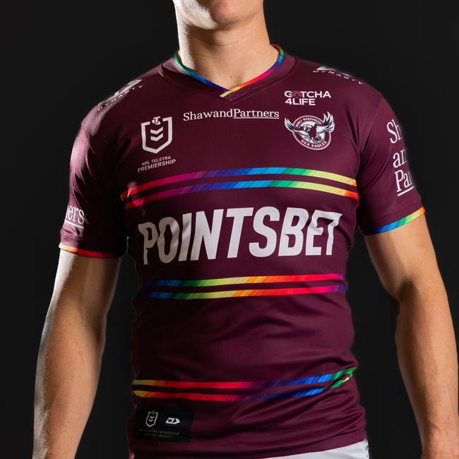 The Manly Sea Eagles have been torn to shreds for their ‘disastrous’ mismanagement of the pride jersey scandal. Picture: Manly Digital