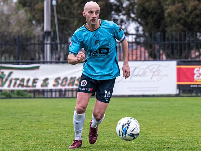 Michael Grgic in action for St Albans.