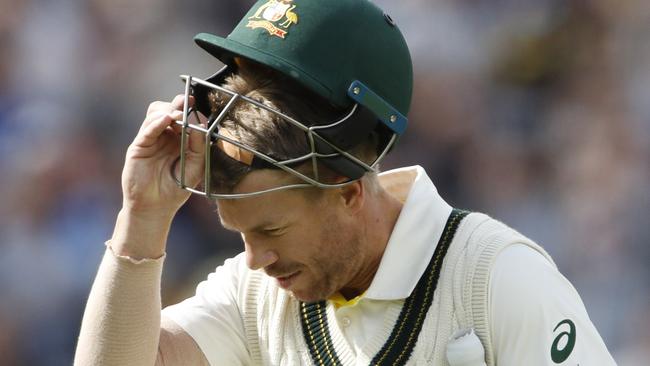 Australia's David Warner has had a miserable series