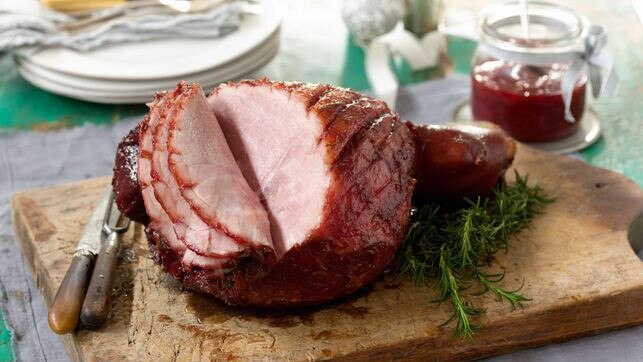 A perfect roast ham is essential (see recipe link at end of article).