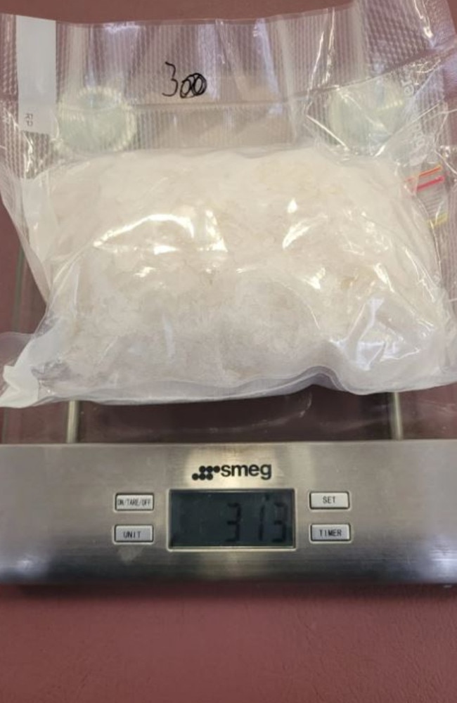 Police have charged a man with 18 drug-related offences, including trafficking, following raids on the Sunshine Coast and Logan areas on October 10, 2022. Picture: QPS