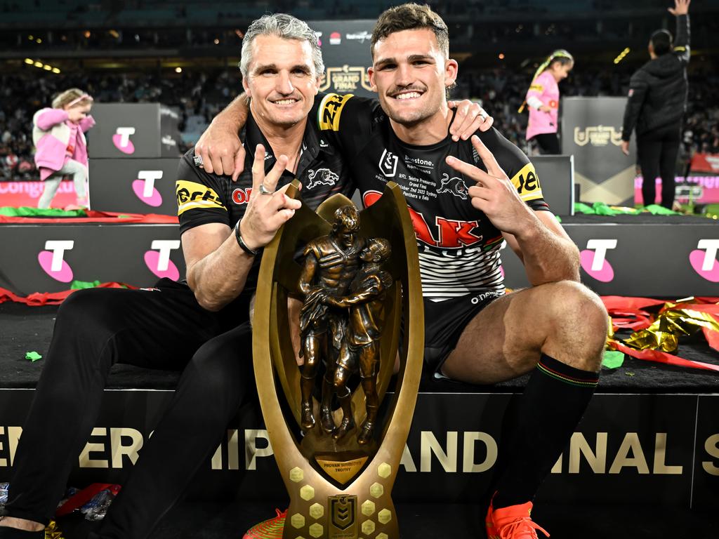 Penrith have three premierships and three minor premierships in the past four years. Picture: NRL Photos