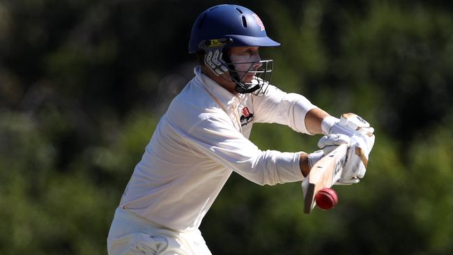 Brett Forsyth has enjoyed the return of red-ball cricket. Picture: Mark Dadswell