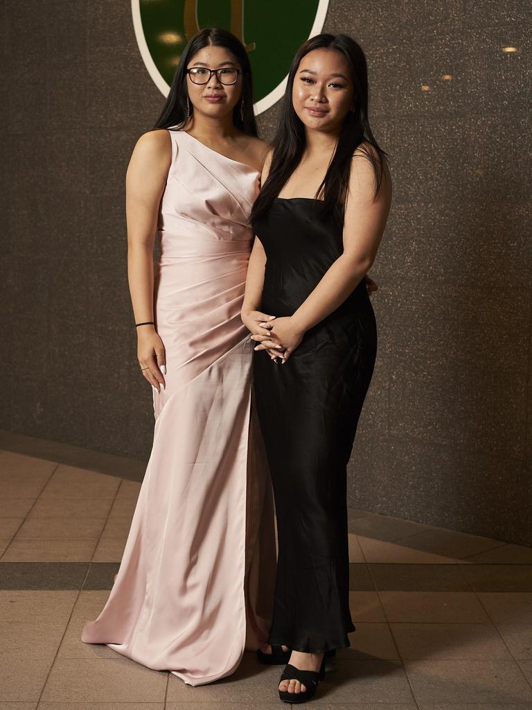 Students at the Blackfriars Priory School formal on June 24 at the Donato Reception Centre. Picture: Matt Loxton