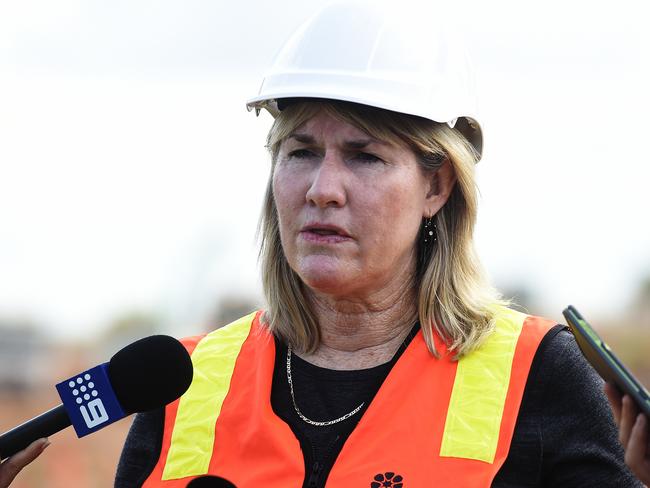 Minister for Infrastructure, Planning and Logistics Eva Lawler