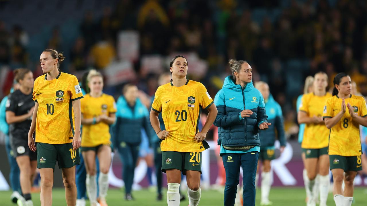 The Matildas. Picture: Catherine Ivill/Getty Images