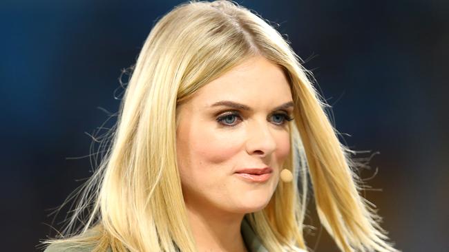 Television presenter Erin Molan during the NRL match between the Indigenous All-Stars and the New Zealand Maori Kiwis on February 22, 2020.