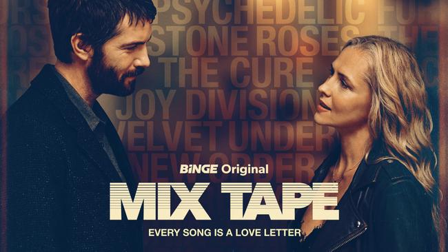 Aussie actress Teresa Palmer and Irish actor Jim Sturgess star in Mix Tape, which premieres on June 12 on Binge.