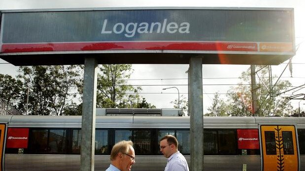 Loganlea train station will be relocated under the plan.