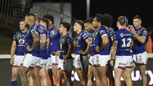 The New Zealand Warriors spent the entire 2021 NRL season on the road. Picture: Ian Hitchcock/Getty Images