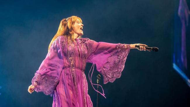 Florence and the Machine played at the RAC Arena on Saturday. Picture: RAC Arena Facebook page / Duncan Barnes