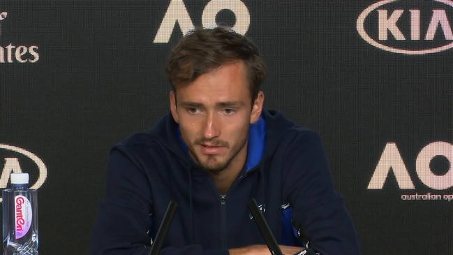 I don't like to play five sets, I get tired - Daniil Medvedev on his fourth round loss at the Aus Open