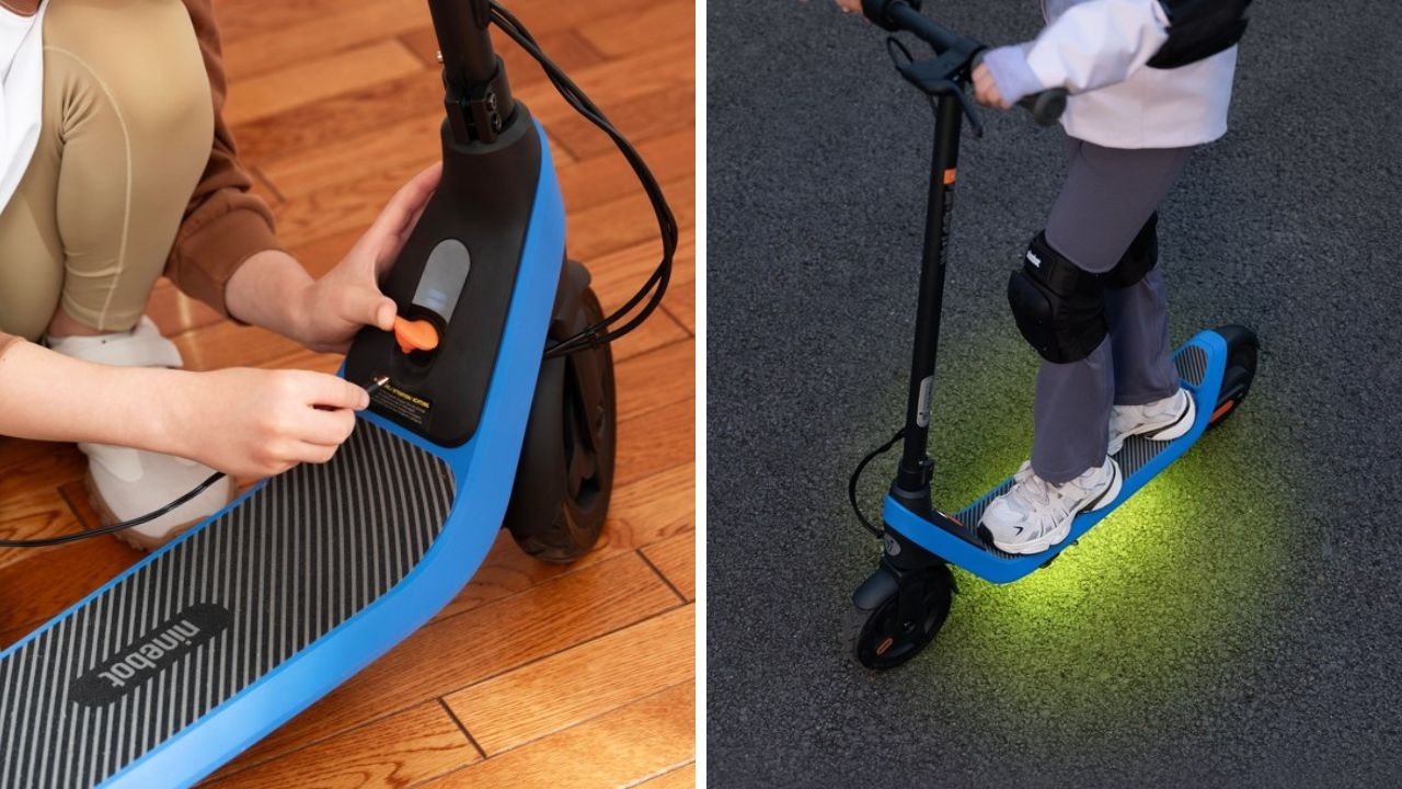 Best feature on new e-scooter for kids