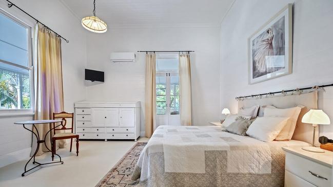 The home boasts four airconditioned bedrooms, all with French doors opening out onto the verandas, and three bathrooms. Picture: Contributed