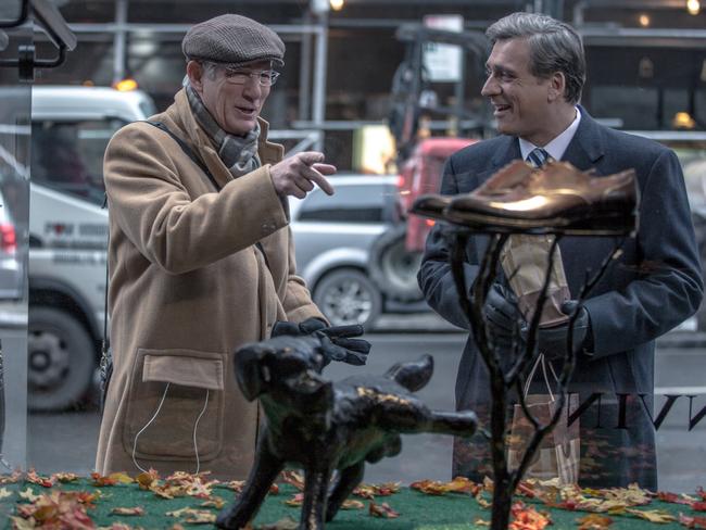 Richard Gere and Lior Ashkenazi in a scene from Norman.