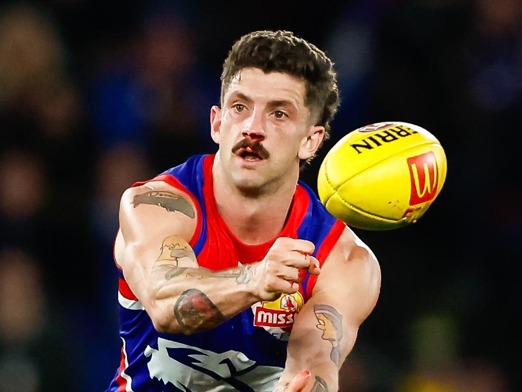 Tom Liberatore is confident he has a few years left as a Bulldog. Picture: Dylan Burns/AFL Photos via Getty Images