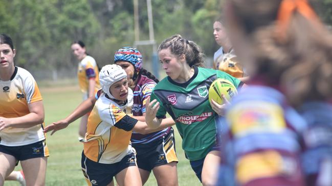 Faces of the CQ Capras under-17 and under-19 girls open trials at St Brendan's College, Yeppoon, on November 16, 2024. Photo: Pam McKay