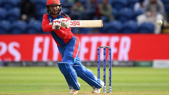 Najibullah Zadran was one of Afghanistan’s better performers with the bat, but lacked support.