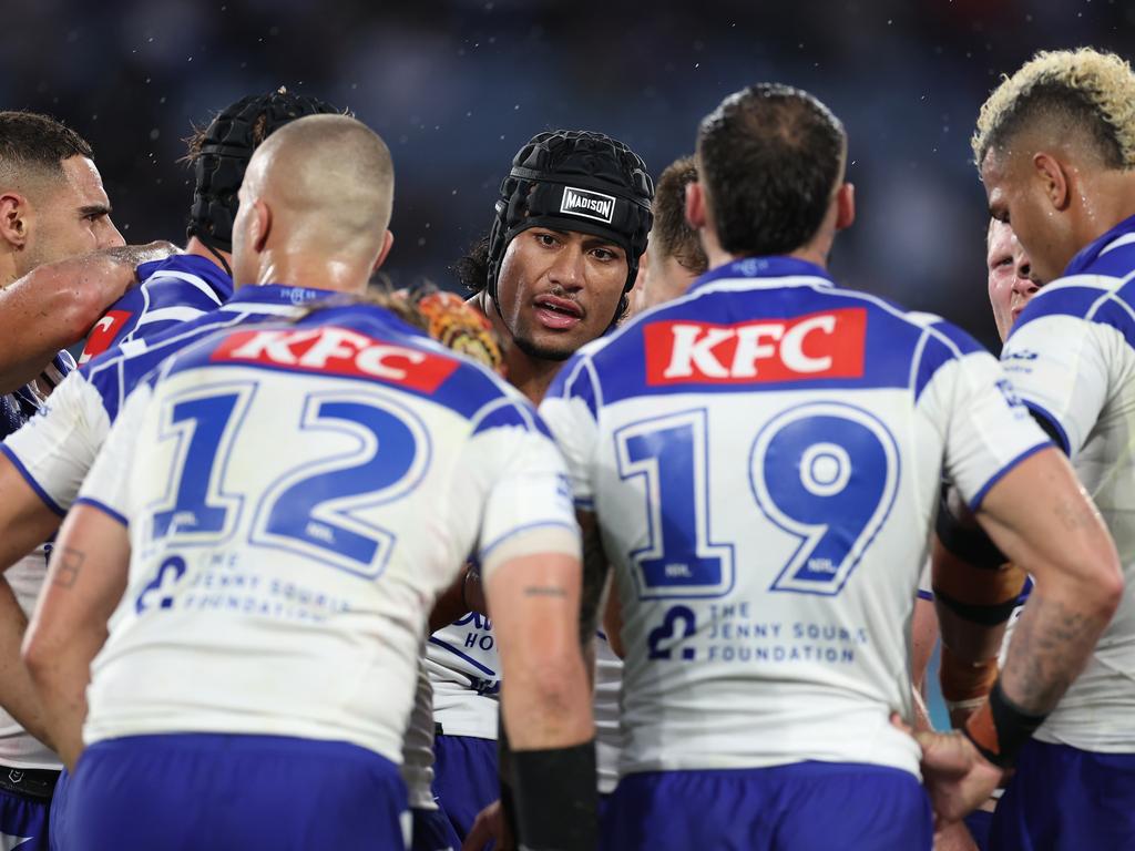 Stephen Crichton will line up at fullback for the Dogs. Picture: Cameron Spencer/Getty Images