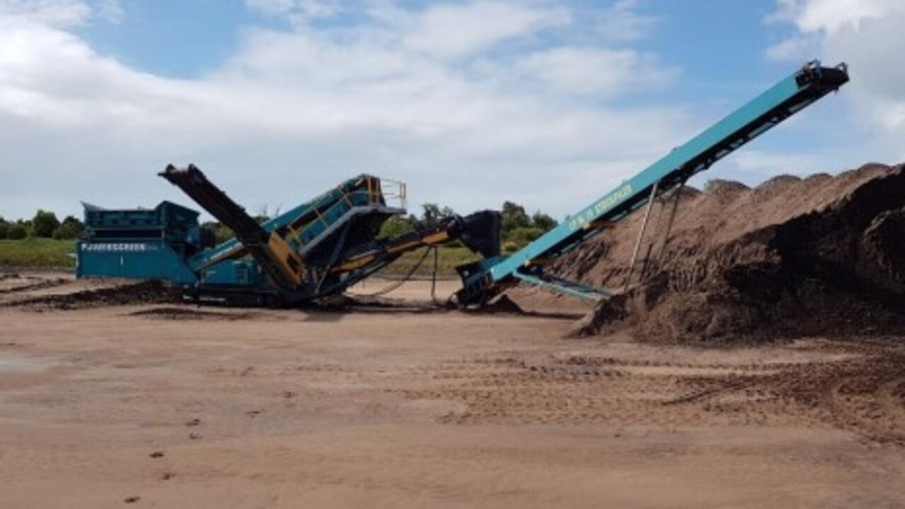 A photo of the existing sand and gravel quarry at Takura. Photo: Steer Environmental Consulting.