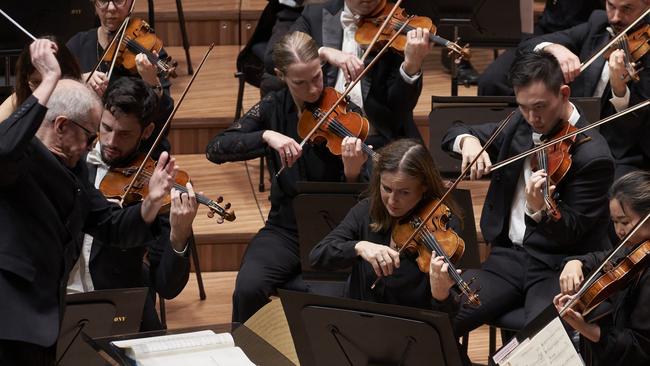 Osmo Vanska conducting Sydney Symphony Orchestra in the all-Sibelius concert. Picture: Jay Patel (Supplied by the SSO)