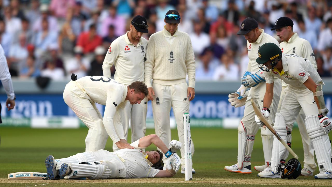 The moment the cricket world held its collective breath.