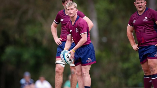 Charlie O'Connell played for the Queensland Reds Under 16s team last year.