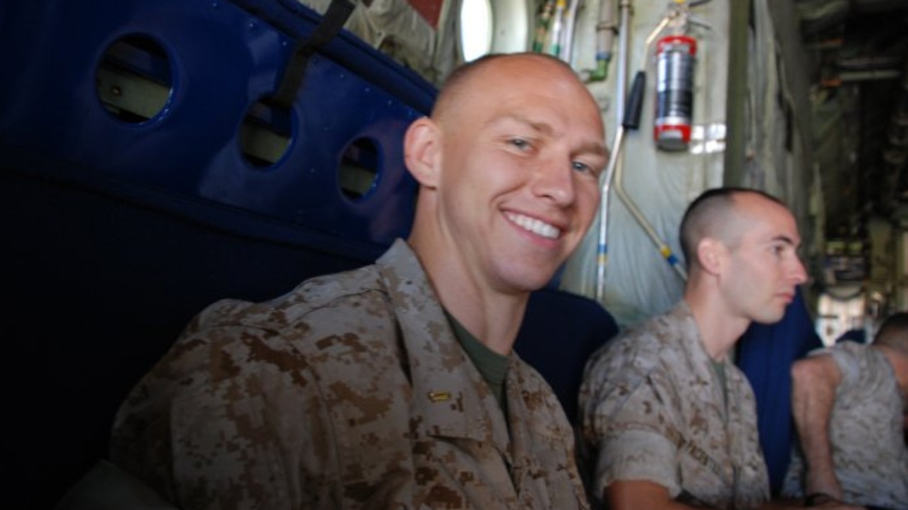 Major Tobin Lewis , 37, was one of three marines killed in an Osprey crash on the Tiwi Islands, Northern Territory, on Sunday August 27.