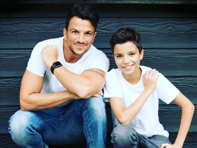 Supplied image for The Sunday Telegraph.Peter Andre's son Junior AndreCredit: Instagram https://www.instagram.com/p/CBdCRtUBDnR/