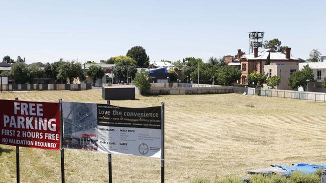 Ugly ... the Le Cornu Site in North Adelaide. Picture: Bianca De Marchi