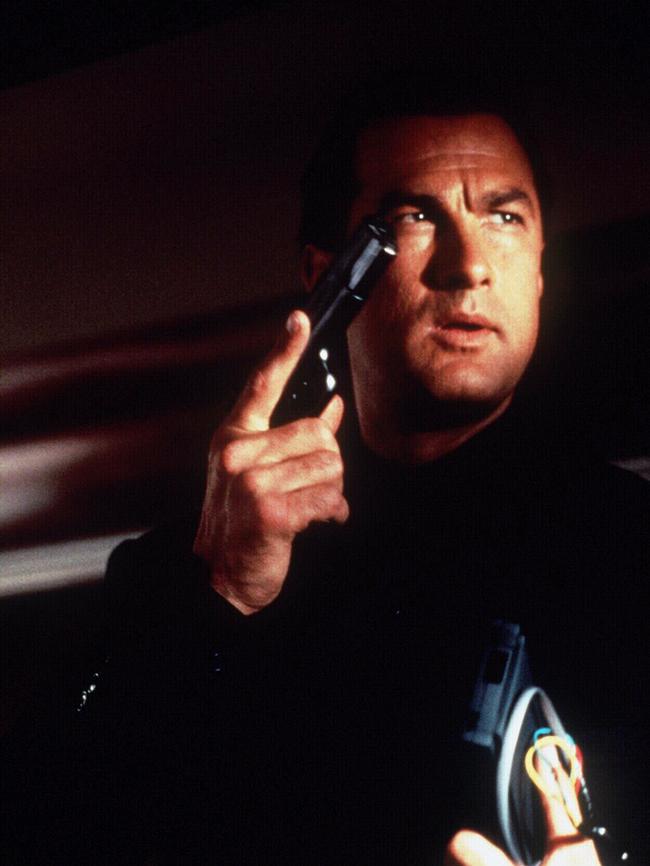 Seagal in 1990 film "Under Seige". 