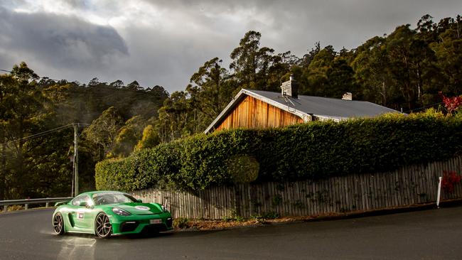 Targa Tasmania takes place on closed public roads.