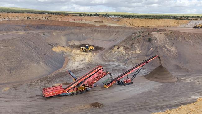 Iluka Resources' rare earths tailings project at Eneabba in WA.