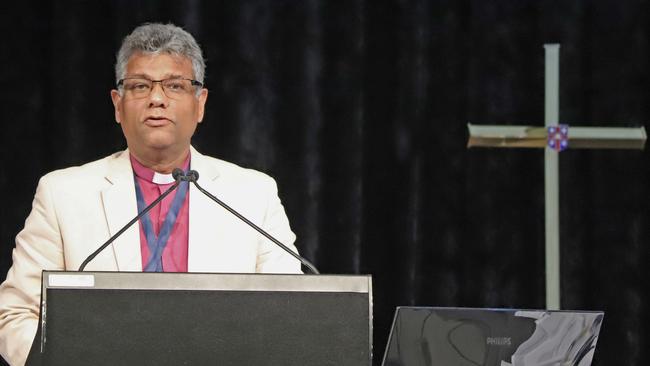 Anglican Archbishop of Sydney Kanishka Raffel. Picture: Russell Powell