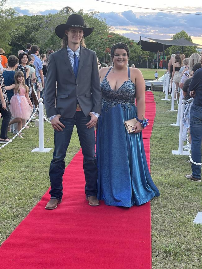 Aldridge State High School students celebrate their formal.