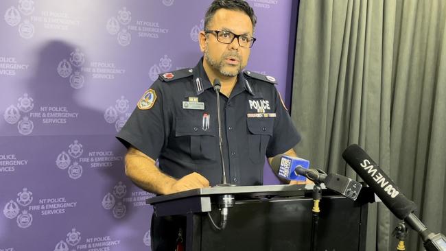 Acting Assistant Commissioner Sachin Sharma as charges are laid for the murder of an international student.