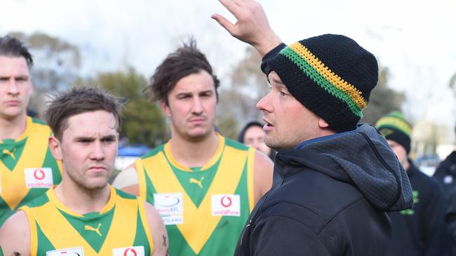 Locked in: Bayswater coach Tom Roach. Picture: Josie Hayden