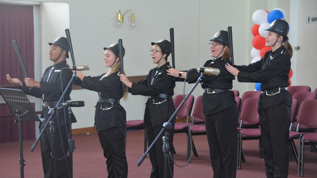 Kingaroy State High School students perform pieces from Pirates of Penzance at the Proms in the South Burnett concert in Kingaroy on Sunday, November 17. (Photo: Jessica McGrath)